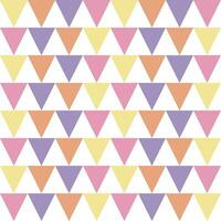 drapeaux triangle multicolores rayures de fond sans couture vecteur