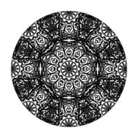 mandala dessiné à la main. décoration en ornement de doodle oriental ethnique. vecteur