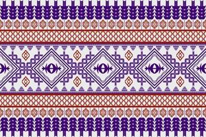 motif traditionnel oriental ethnique géométrique.figure style de broderie tribale.design pour le fond papier peint vêtements emballage tissu illustration vectorielle vecteur