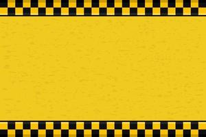 panneau d'avertissement de construction fond de conception rectangle ligne noire jaune vecteur