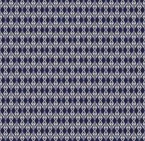 petite ligne géométrique et forme de flèche verticale motif sans couture fond de couleur bleu traditionnel. utiliser pour le tissu, le textile, les éléments de décoration intérieure, l'emballage. vecteur