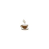 café tasse logo vecteur café icône
