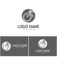 cyclisme logo modèle vecteur symbole nature