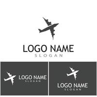 avion icône vector illustration design logo modèle