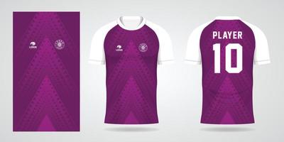 modèle de conception de maillot de football vecteur