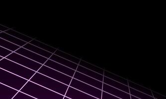 fond de lignes de grille violet perspective géométrique abstraite. illustration vectorielle. vecteur