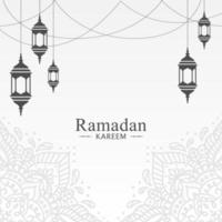 illustration de fond islamique ramadan kareem vecteur