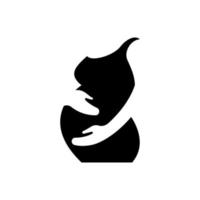 icône de vecteur de grossesse