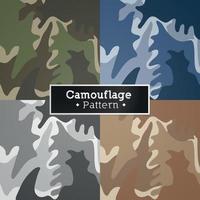 ensemble de couleurs abstraites militaire et soldat de l'armée de fond camouflage