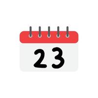 vecteur de calendrier pour site Web, présentation, symbole