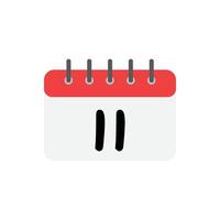 vecteur de calendrier pour site Web, présentation, symbole