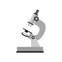 icône du microscope. signe simple d'icône de microscope. vecteur libre d'icône de microscope vectoriel.