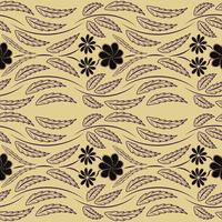 folklorique fleurs impression floral motif ethnique art vecteur