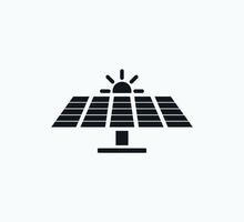 modèle de conception de logo vectoriel icône de cellule solaire