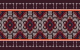 fond de motif sans couture de style traditionnel géométrique ikat. utiliser pour le tissu, le textile, les éléments de décoration. vecteur