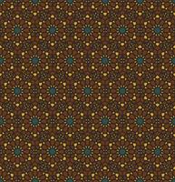 géométrique étoile islamique ou arabe forme hexagonale motif sans couture fond de couleur traditionnelle. utiliser pour le tissu, le textile, les éléments de décoration intérieure.