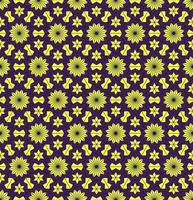 étoile persane islamique hexagone forme géométrique motif sans couture fond de couleur jaune violet vif. utiliser pour le tissu, le textile, les éléments de décoration intérieure. vecteur