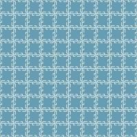 grille de lignes géométriques de couleur bleue moderne motif sans soudure de fond. utiliser pour le tissu, le textile, la couverture, les éléments de décoration, l'emballage. vecteur