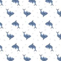 art vectoriel motif requin