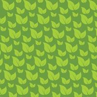 une texture vert jaune de motifs de feuilles, conception de fond de vecteur de feuilles