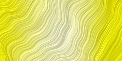 toile de fond de vecteur jaune clair avec des lignes pliées.