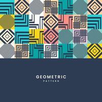conception de texture géométrique moderne sur fond bleu foncé, utile pour le style de couverture et l'élément géométrique avec texte vecteur