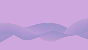 abstrait minimal élégant vague violette vecteur
