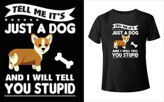 t-shirt de jour de chiot, vecteur de chien, conception de t-shirt de chien,