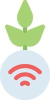 illustration vectorielle de croissance des plantes sur fond.symboles de qualité premium.icônes vectorielles pour le concept et la conception graphique. vecteur