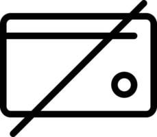 illustration vectorielle non autorisée sur un arrière-plan. symboles de qualité premium. icônes vectorielles pour le concept et la conception graphique. vecteur