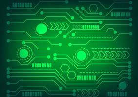 circuit de ligne numérique de technologie de fond de carte mère de technologie illustration vectorielle vecteur