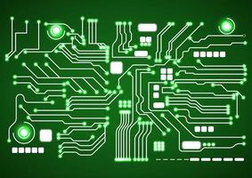illustration de conception graphique technologie de schéma de circuit numérique pour fond d'écran illustration vectorielle vecteur