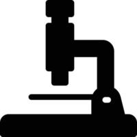 illustration vectorielle de microscope sur fond symboles de qualité premium. icônes vectorielles pour le concept et la conception graphique. vecteur