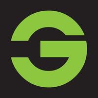 lettre initiale logo g, modèle de logo vecteur