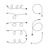 flèche arc ligne illustration vecteur