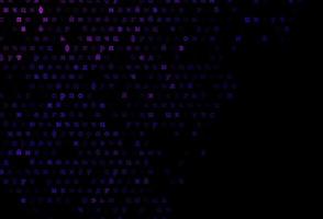 modèle vectoriel violet foncé, rose avec des lettres isolées.