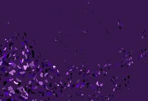 texture vecteur violet clair avec des formes aléatoires.