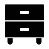 icône vectorielle de cabinet qui convient aux travaux commerciaux et la modifie ou la modifie facilement vecteur