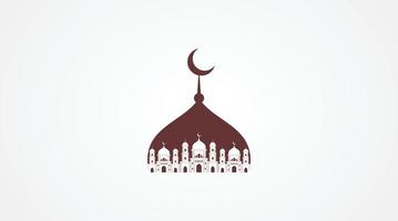 conception de fond islamique. fond de ramadan kareem. fond de l'aïd moubarak vecteur