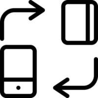 illustration vectorielle de paiement mobile sur fond symboles de qualité premium. icônes vectorielles pour le concept et la conception graphique. vecteur