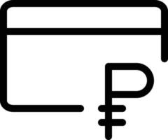 illustration vectorielle de paiement sur un fond. symboles de qualité premium. icônes vectorielles pour le concept et la conception graphique. vecteur