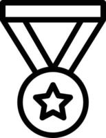 illustration vectorielle de médaille sur fond.symboles de qualité premium.icônes vectorielles pour le concept et la conception graphique. vecteur