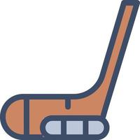 illustration vectorielle de hockey sur fond.symboles de qualité premium.icônes vectorielles pour le concept et la conception graphique.