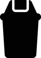 illustration vectorielle de poubelle sur fond. symboles de qualité premium. icônes vectorielles pour le concept et la conception graphique. vecteur