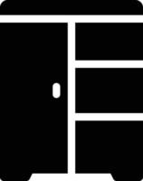 illustration vectorielle de placard sur fond symboles de qualité premium. icônes vectorielles pour le concept et la conception graphique. vecteur