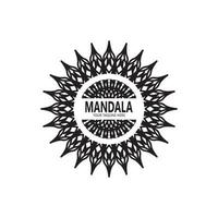 illustration vectorielle de conception de logo de mandala vecteur