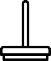 illustration vectorielle d'essuie-glace sur un fond. symboles de qualité premium. icônes vectorielles pour le concept et la conception graphique. vecteur