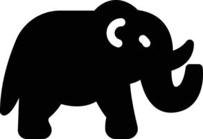 illustration vectorielle d'éléphant sur fond.symboles de qualité premium.icônes vectorielles pour le concept et la conception graphique. vecteur