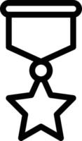 illustration vectorielle de badge sur un fond. symboles de qualité premium. icônes vectorielles pour le concept et la conception graphique. vecteur