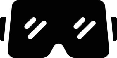 illustration vectorielle de lunettes sur un fond. symboles de qualité premium. icônes vectorielles pour le concept et la conception graphique. vecteur